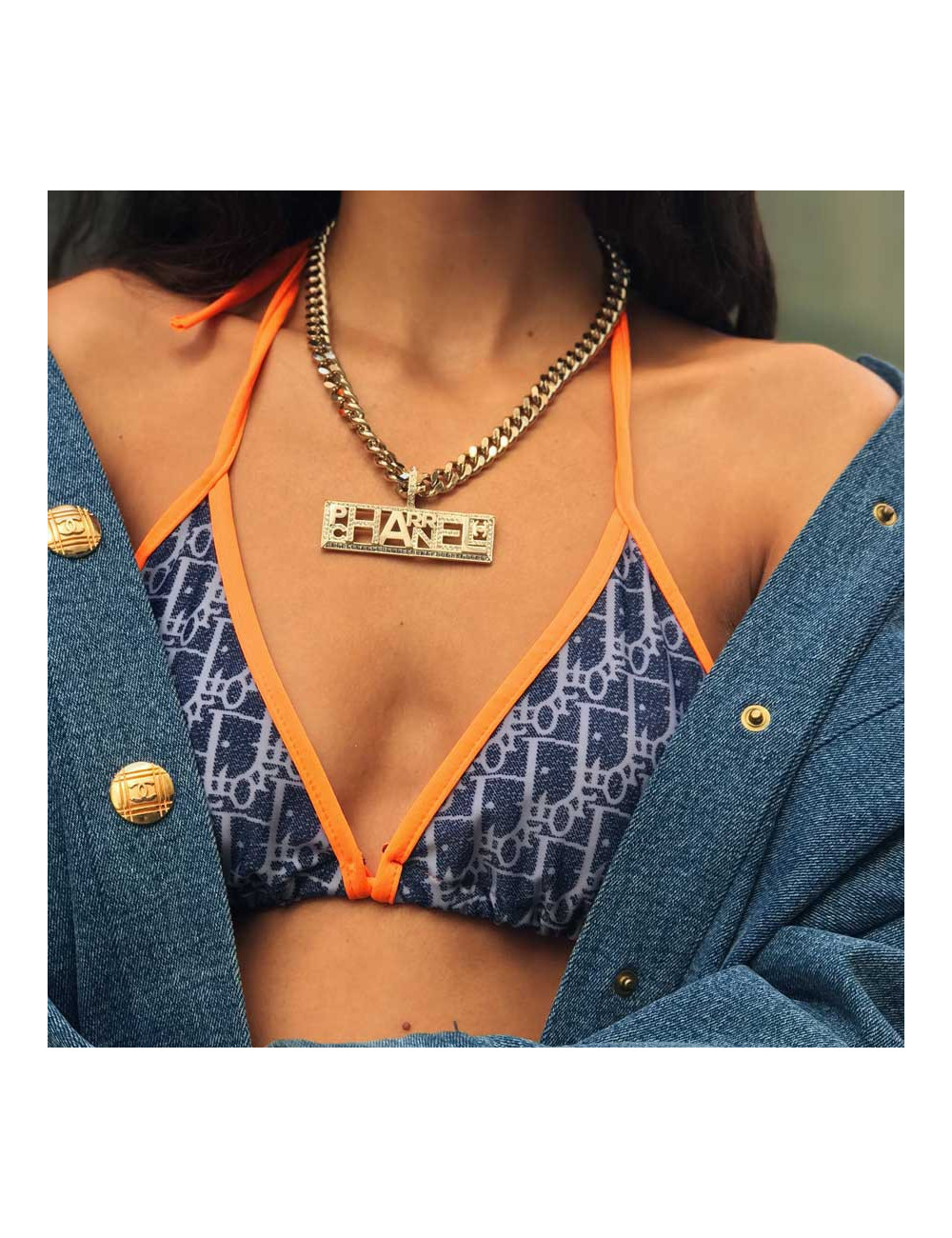 Collier p h a r r e l l CHANEL Collector