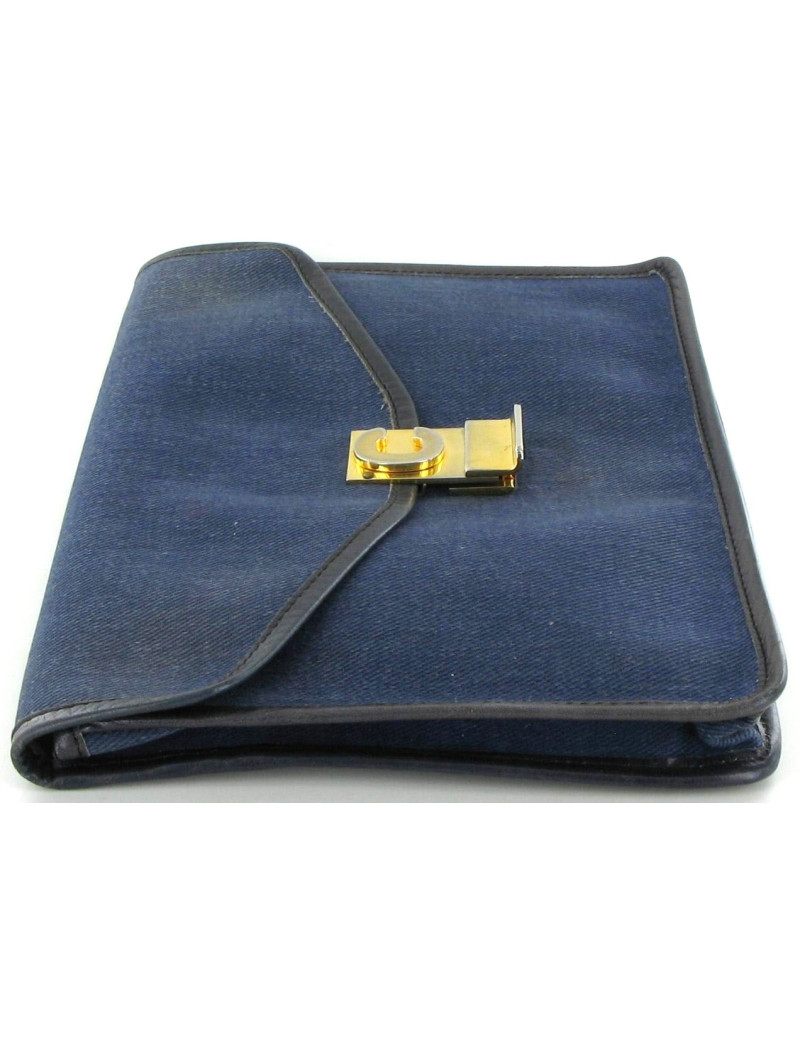Pochette CELINE vintage en jean 