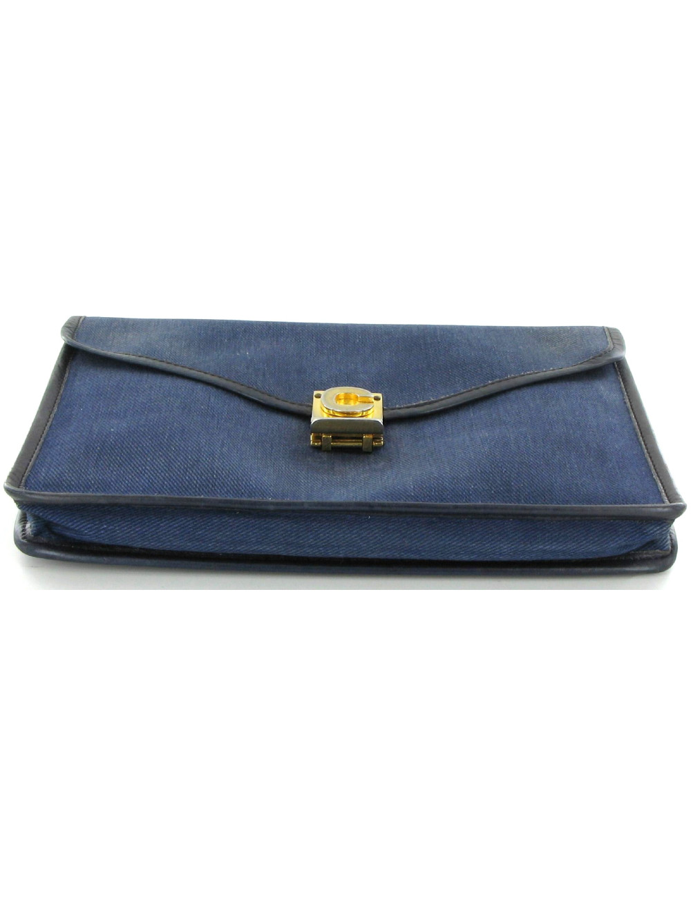 Pochette CELINE vintage en jean 