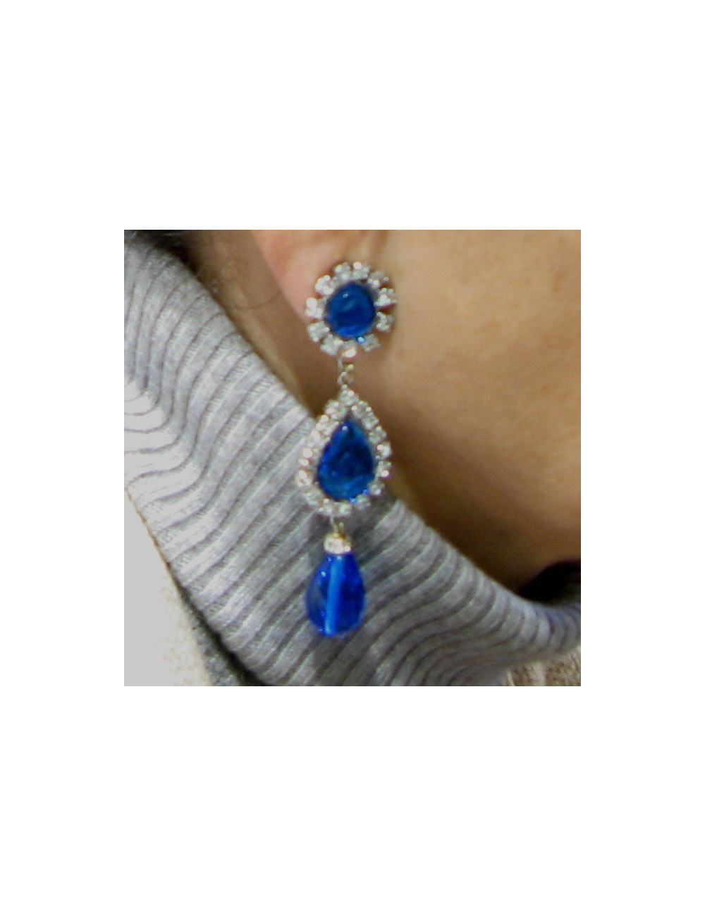 boucles d'oreille MARGUERITE de VALOIS 