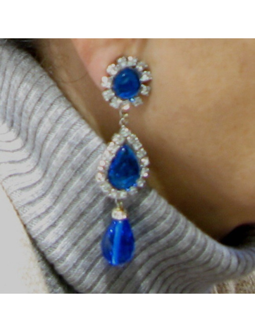 boucles d'oreille MARGUERITE de VALOIS 