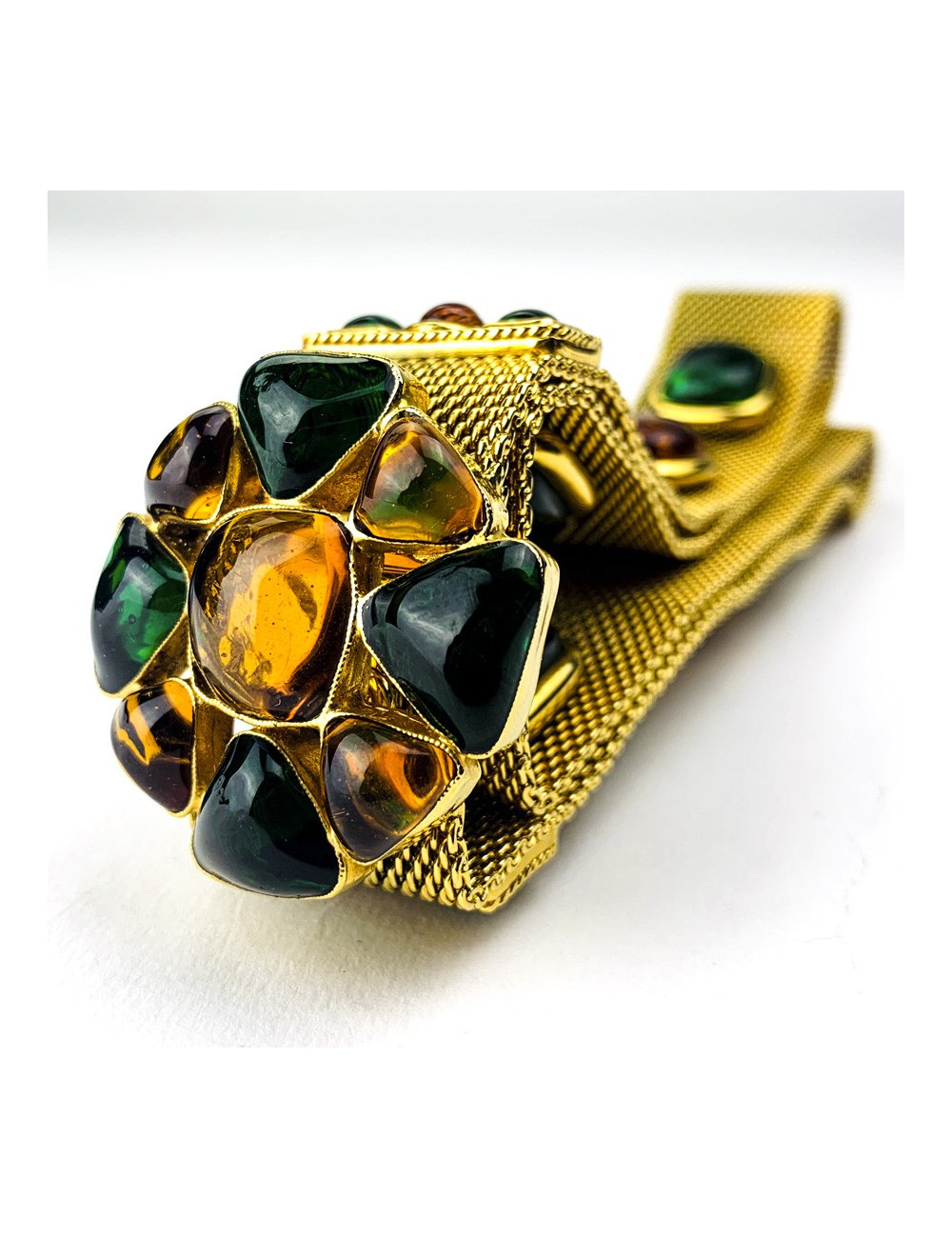 Ceinture Couture CHANEL chaine tressée