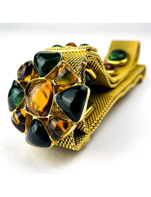 Ceinture Couture CHANEL chaine tressée