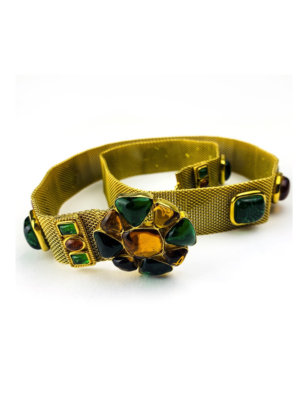 Ceinture Couture CHANEL chaine tressée