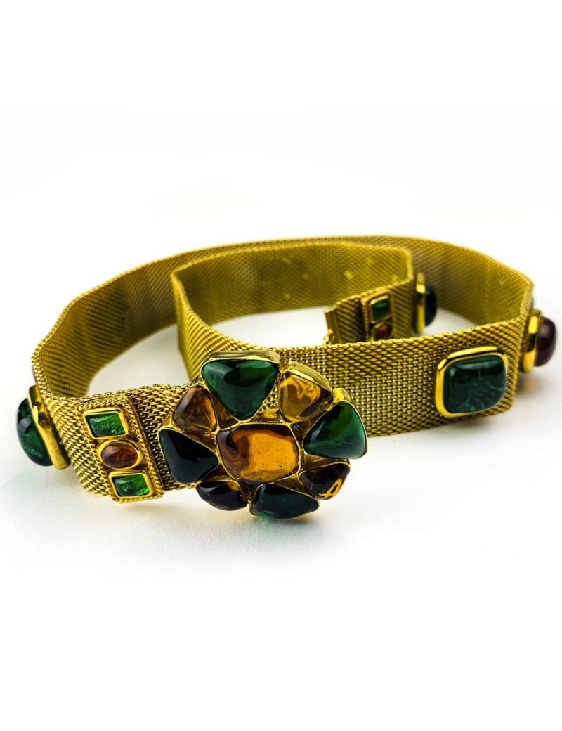 Ceinture Couture CHANEL chaine tressée