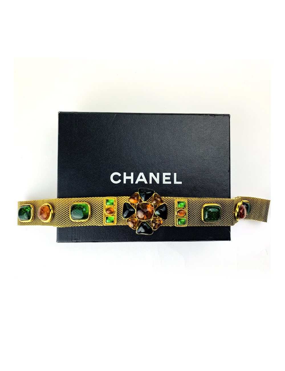 Ceinture Couture CHANEL chaine tressée