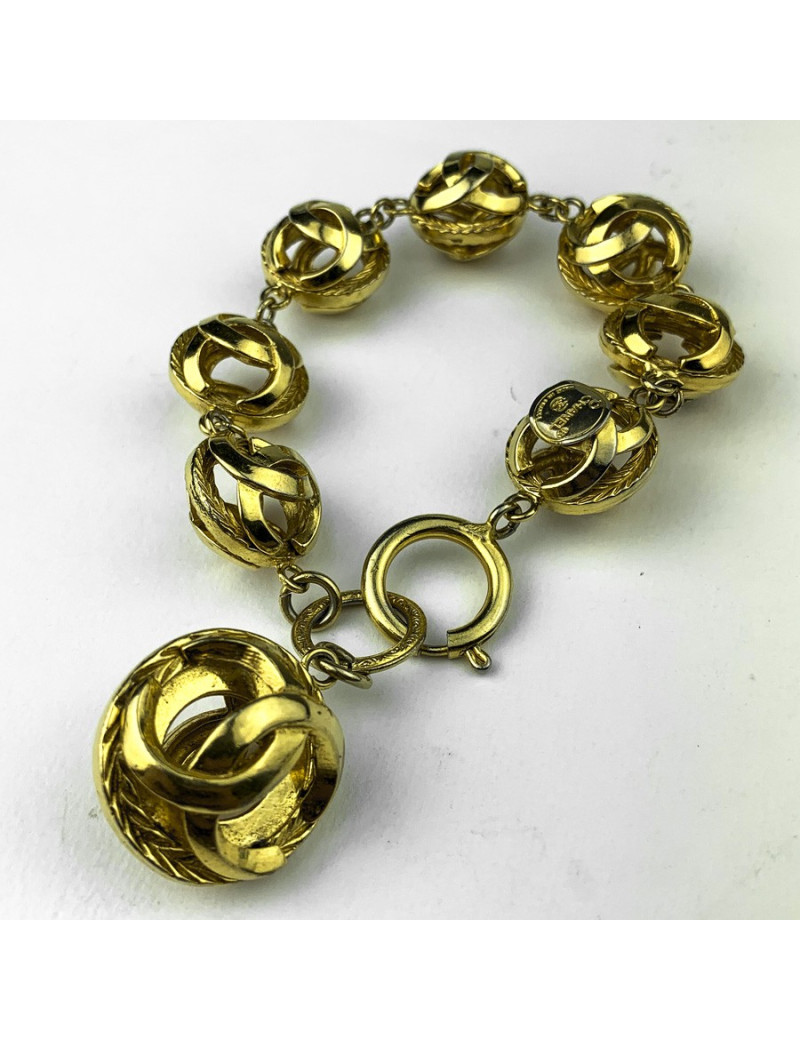 Bracelet doré CHANEL
