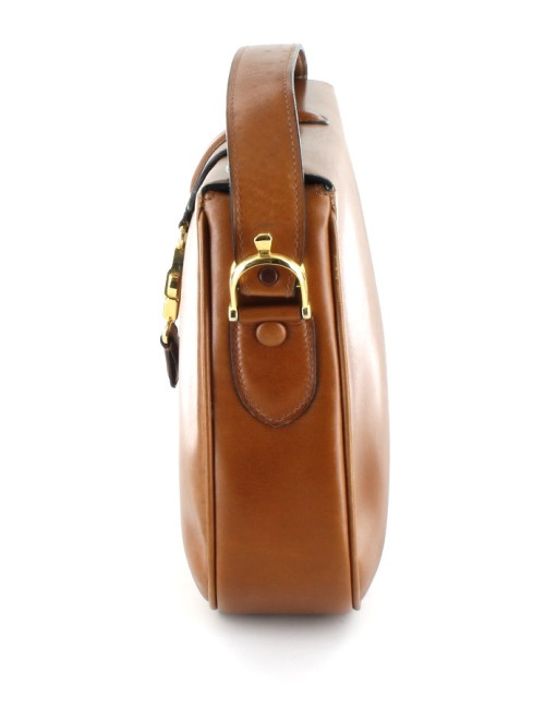 Besace CELINE en cuir box gold 