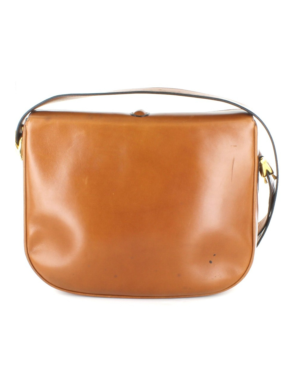 Besace CELINE en cuir box gold 