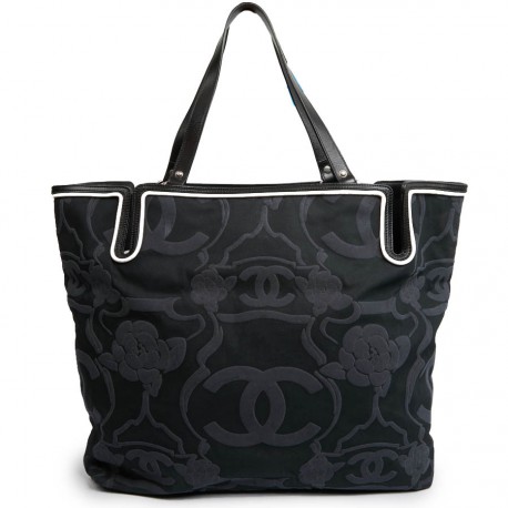 Cabas toile CHANEL 