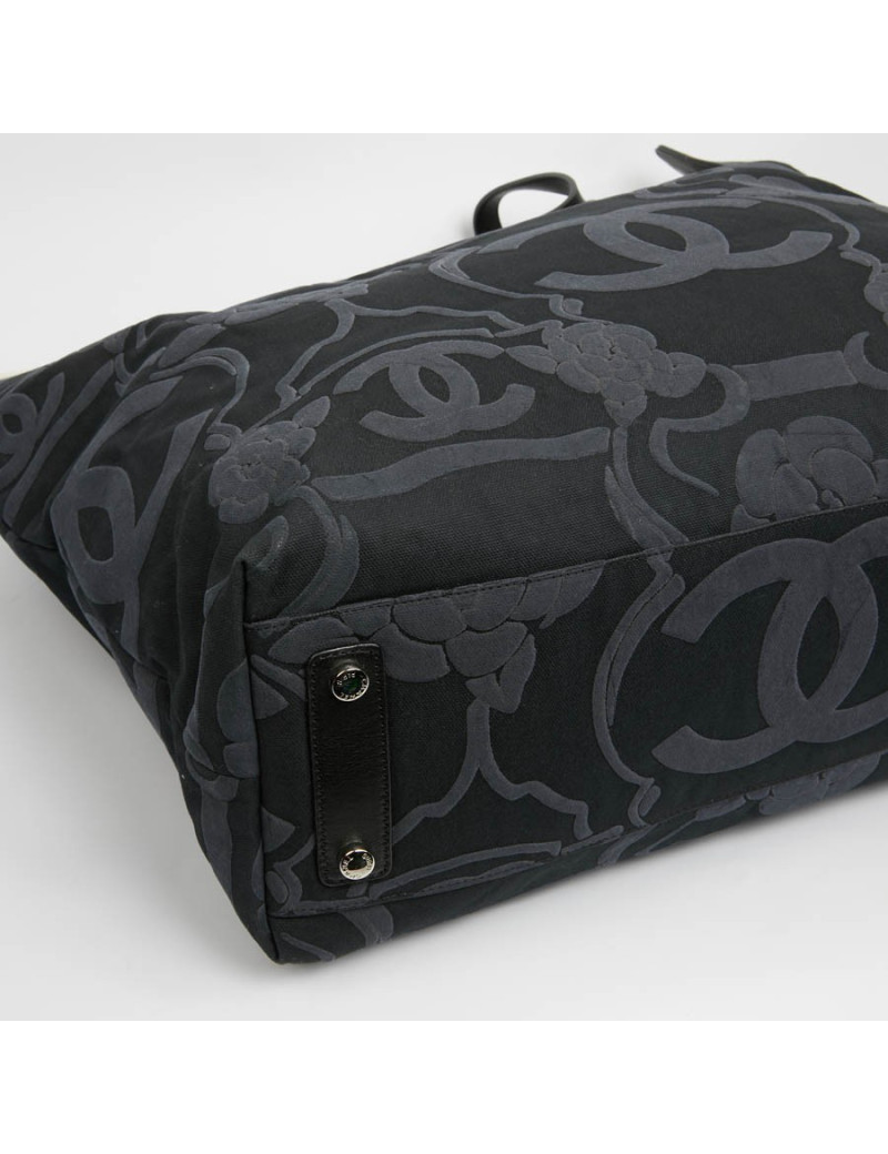 Cabas toile CHANEL 