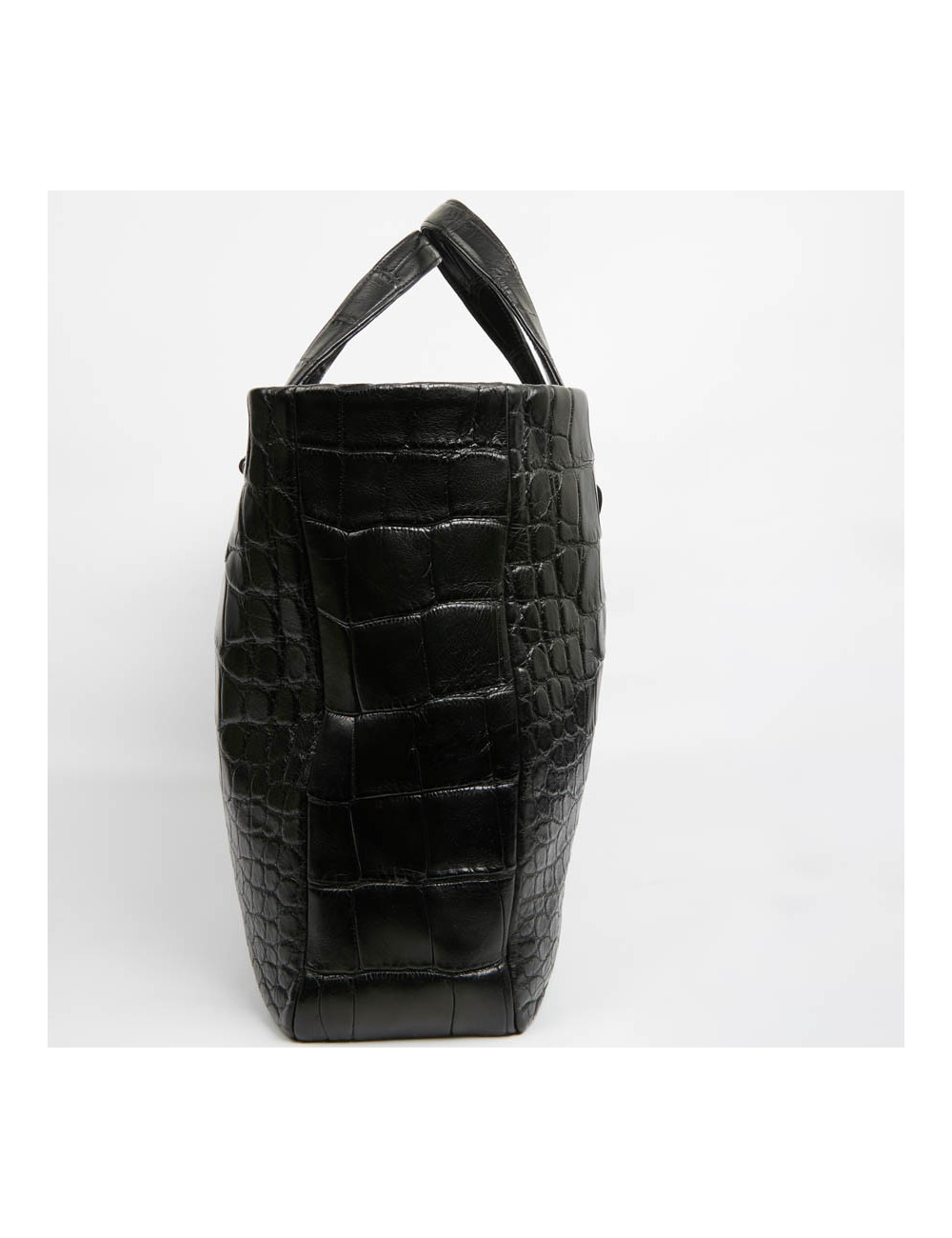 Cabas CHANEL crocodile noir