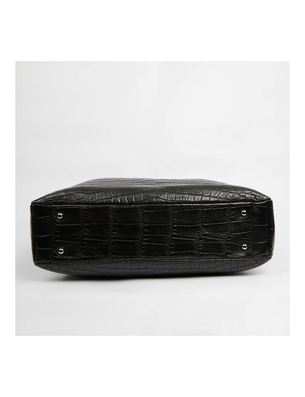 Cabas CHANEL crocodile noir