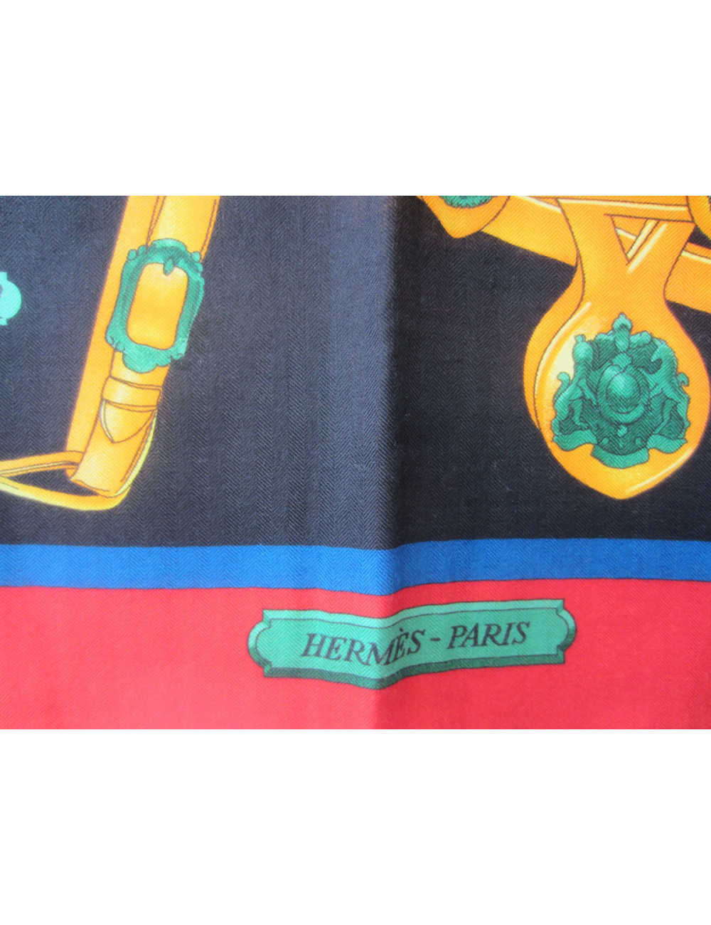 Étole HERMÈS signé Ledoux