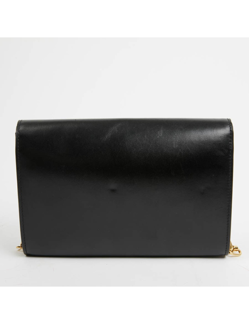 Sac Louise LOUIS VUITTON cuir lisse noir