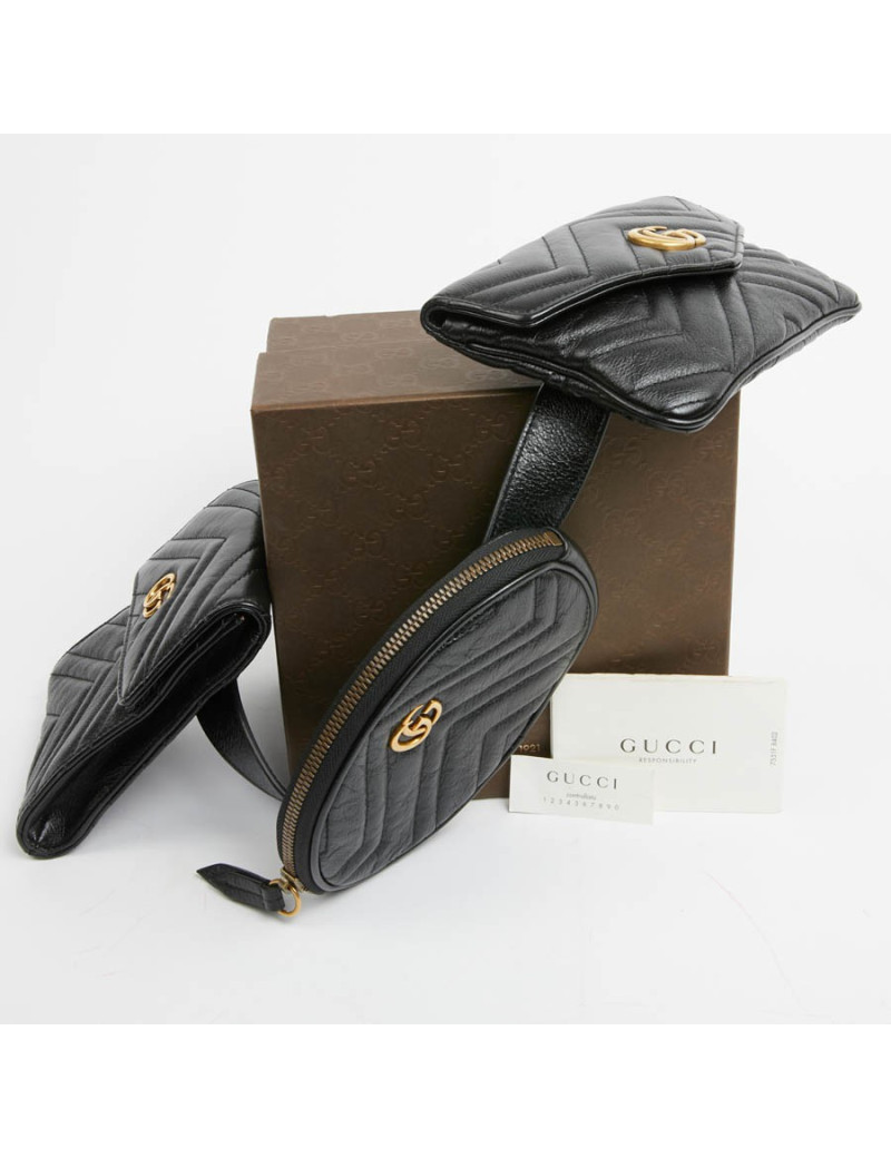 Ceinture banane GUCCI Marmont multi pockets