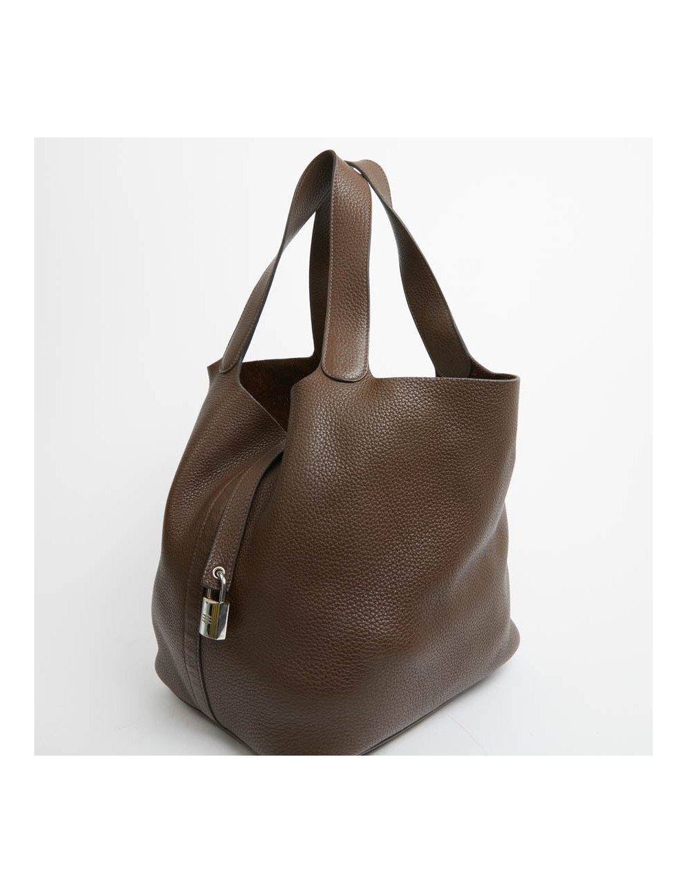 Trim HERMES toile et cuir gold