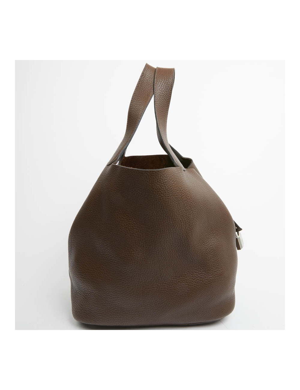 Trim HERMES toile et cuir gold