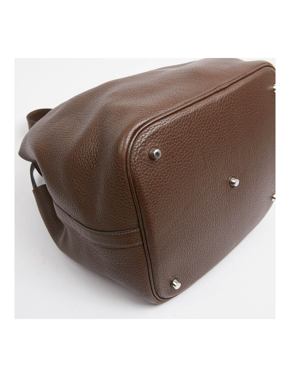 Trim HERMES toile et cuir gold