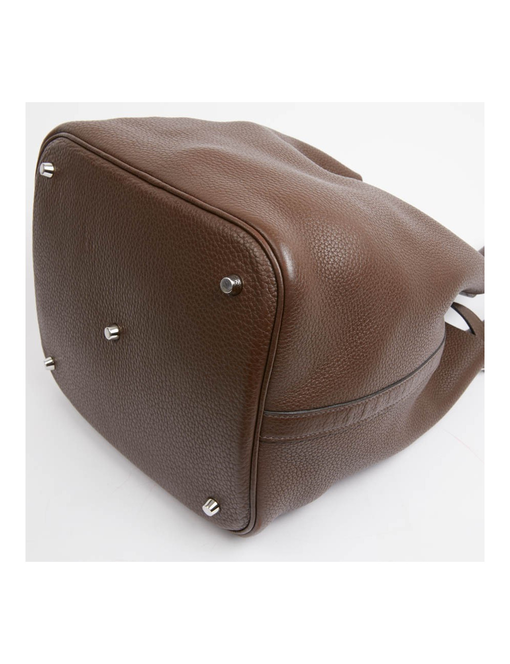 Trim HERMES toile et cuir gold