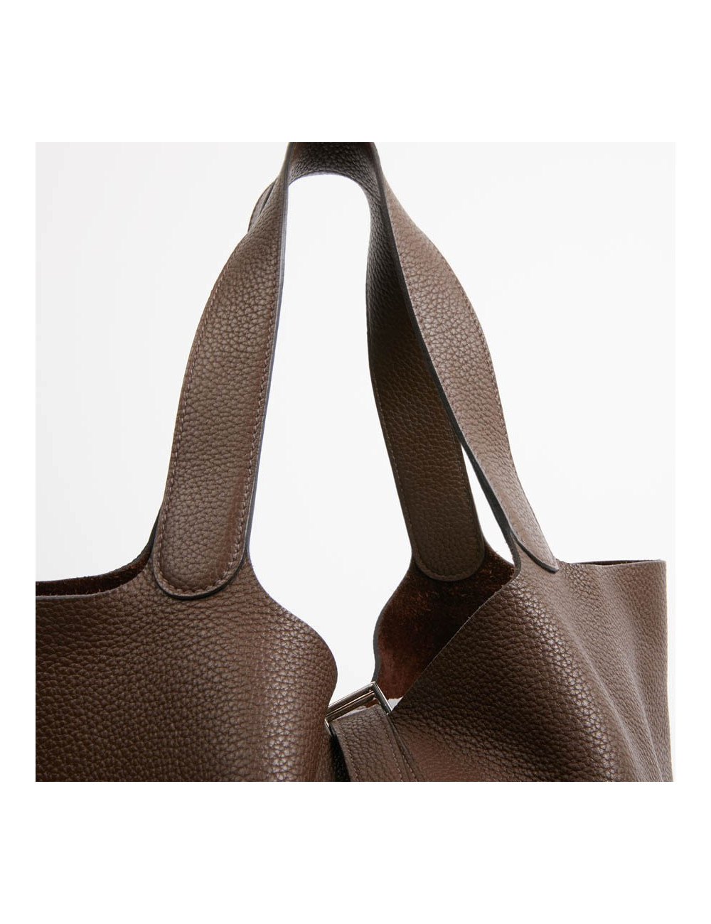 Trim HERMES toile et cuir gold