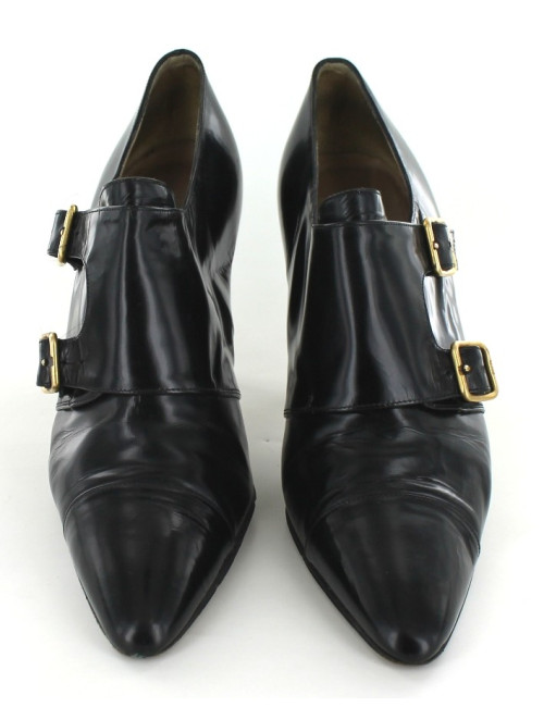 Bottines GUCCI en cuir noir T 37 