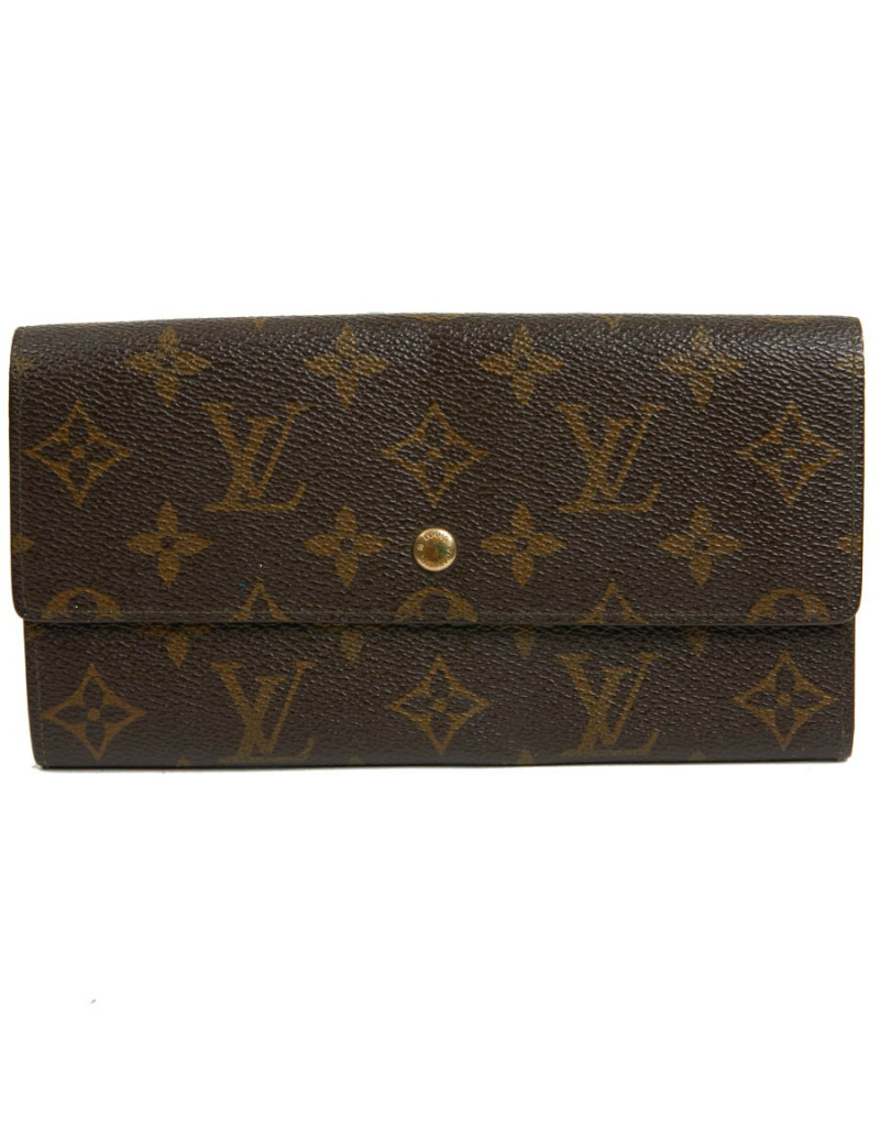 Porte Monnaie LOUIS VUITTON toile Monoigram