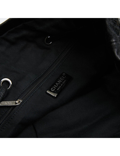 Sac poulain noir CHANEL