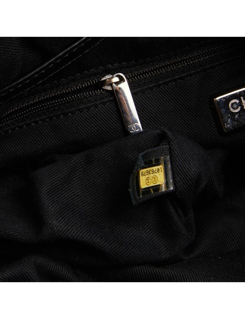 Sac poulain noir CHANEL