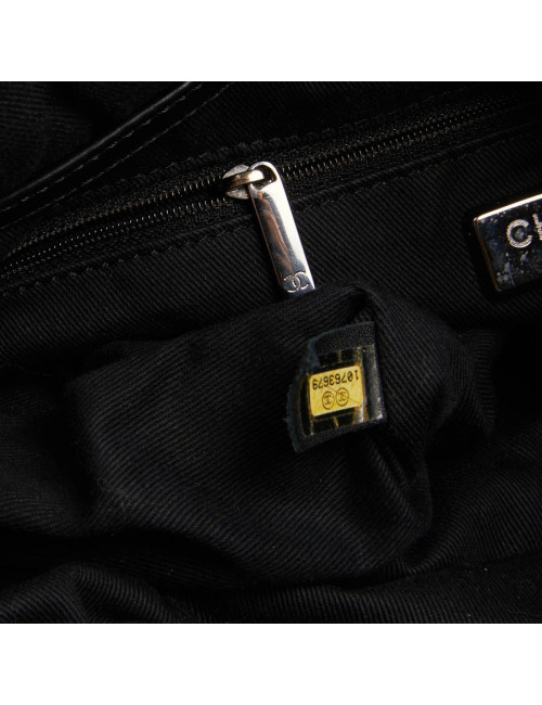 Sac poulain noir CHANEL
