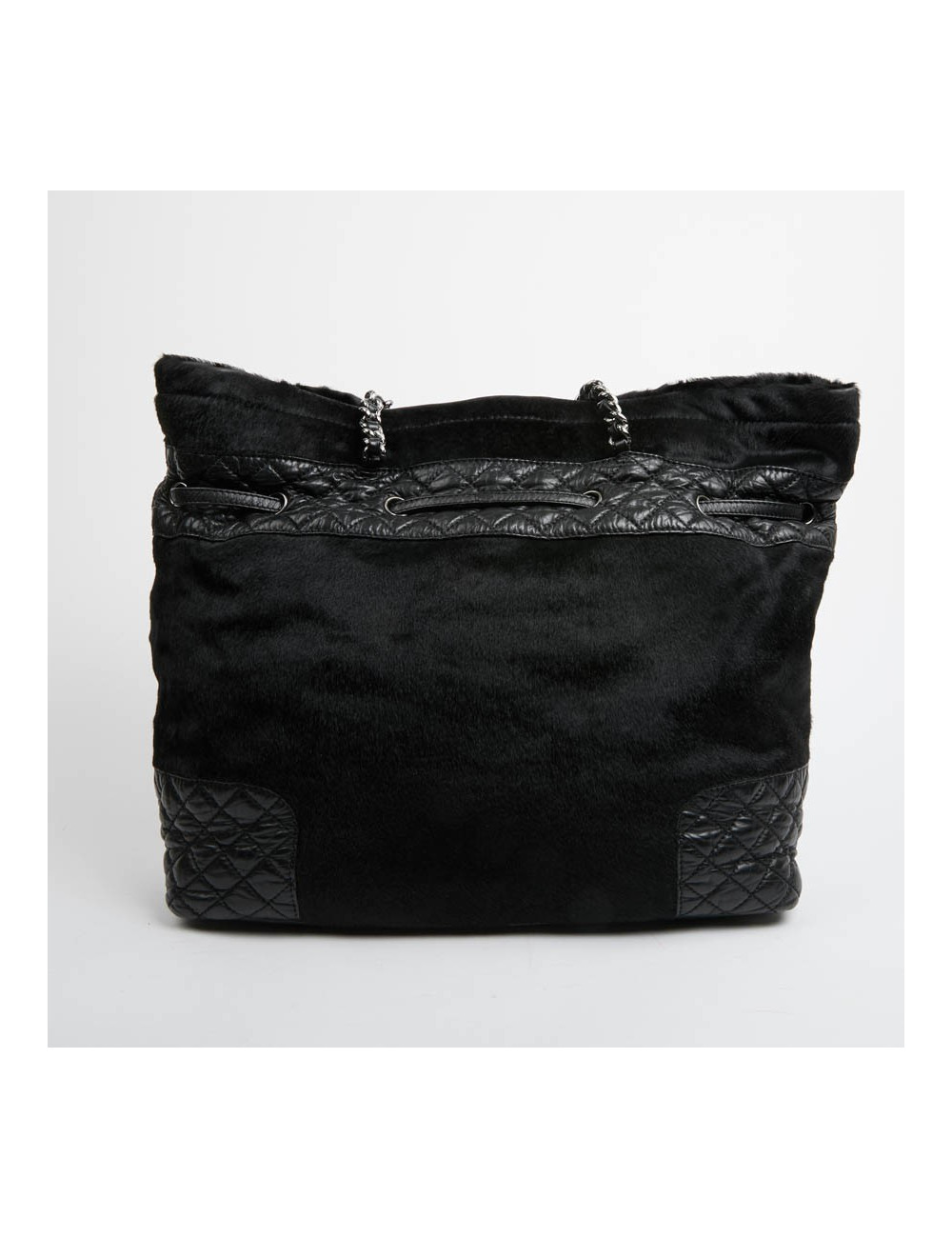Sac poulain noir CHANEL