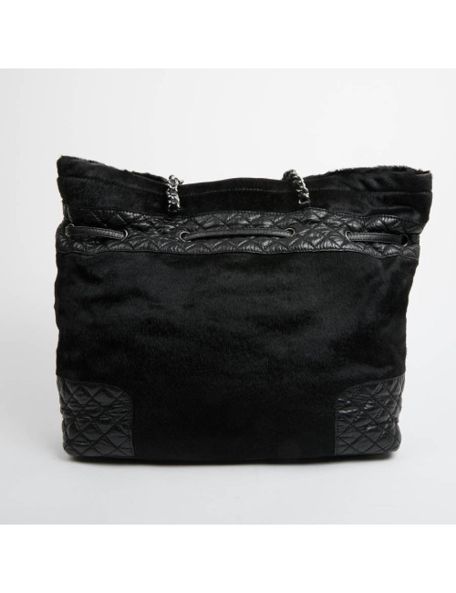 Sac poulain noir CHANEL