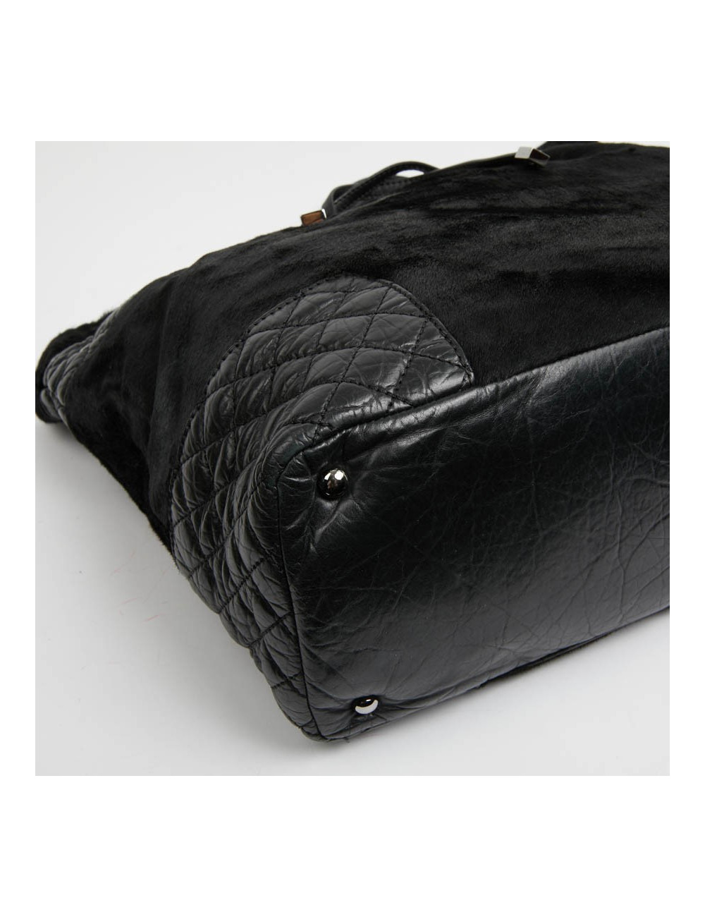 Sac poulain noir CHANEL