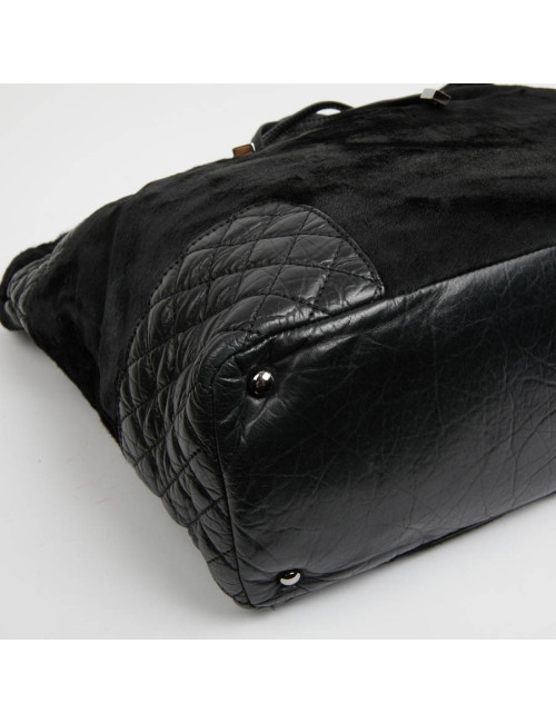 Sac poulain noir CHANEL