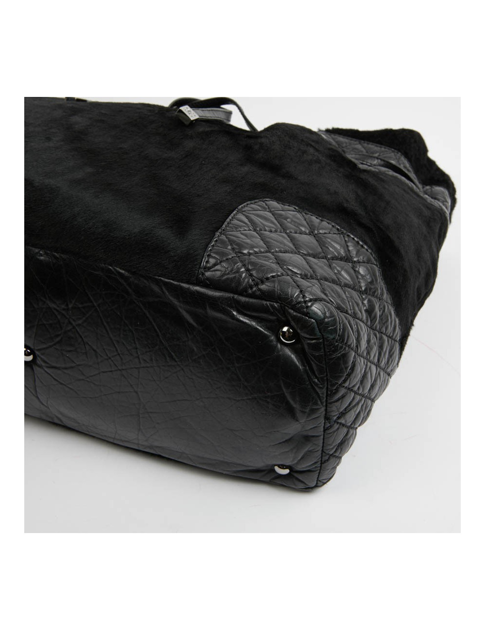 Sac poulain noir CHANEL