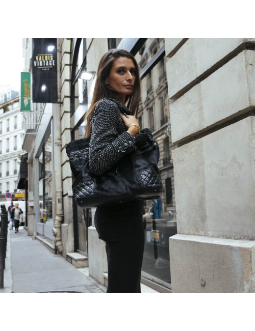 Sac poulain noir CHANEL
