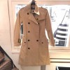 Trench BURBERRY toile beige