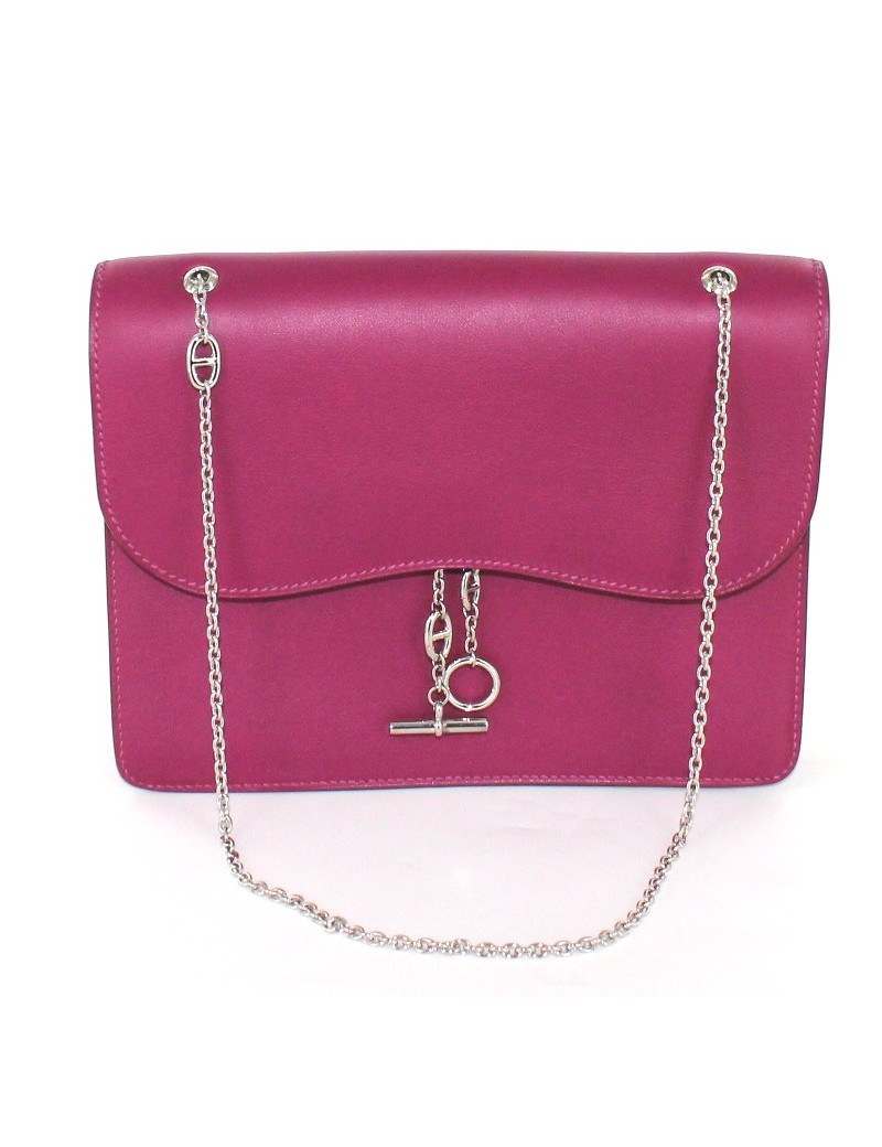 Sac Caténina HERMÈS chaine farandole, cuir tosca