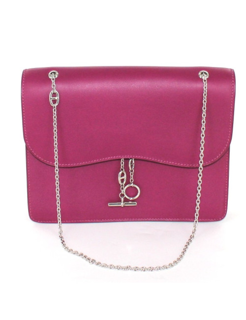 Sac Caténina HERMÈS chaine farandole, cuir tosca