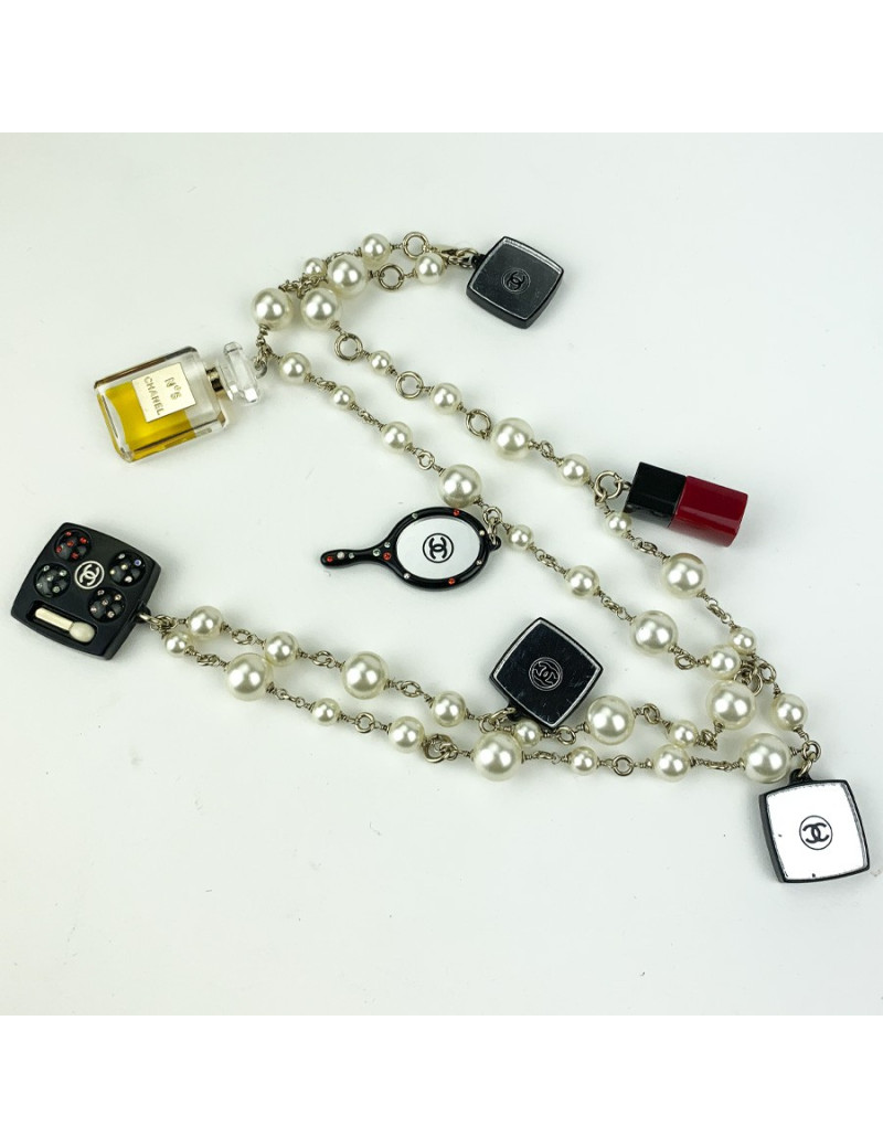 Sautoir CHANEL charms iconiques