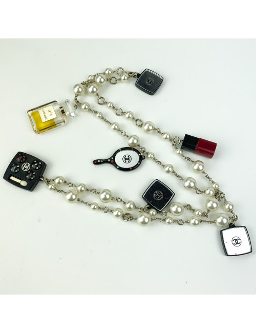 Sautoir CHANEL charms iconiques