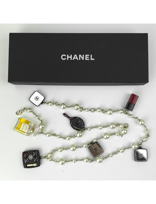 Sautoir CHANEL charms iconiques