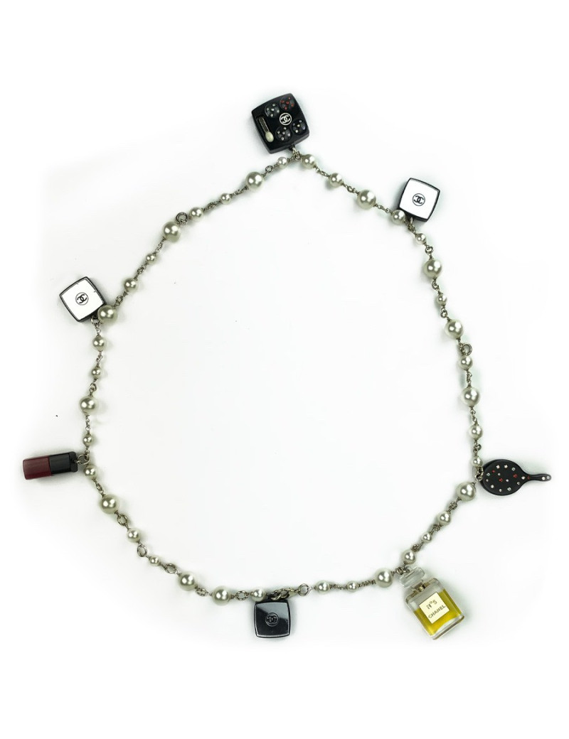 Sautoir CHANEL charms iconiques