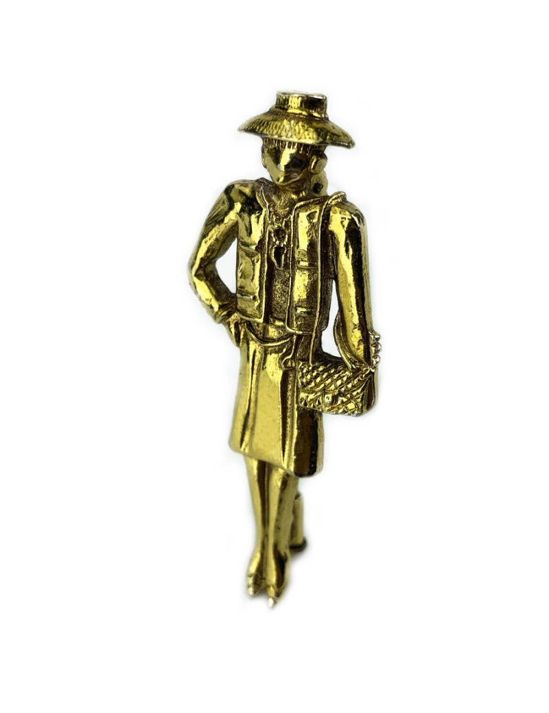 Broche Coco CHANEL 70'