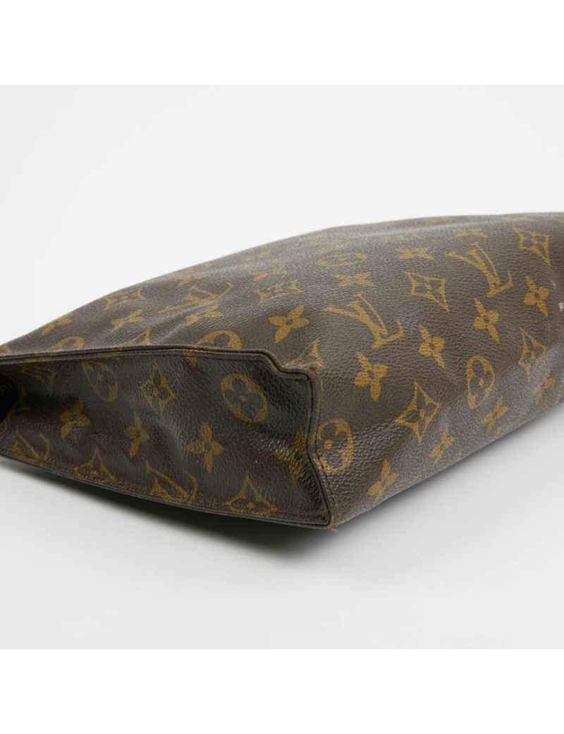 Trousse de toilette LOUIS VUITTON toile monogram marron LV