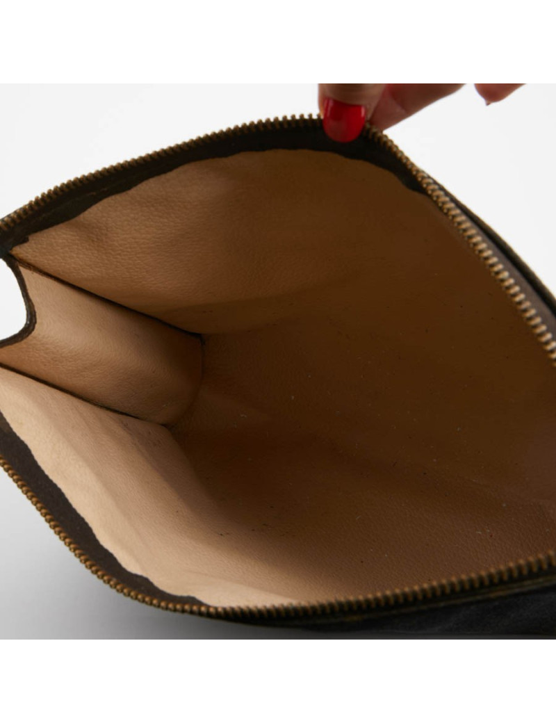 Trousse de toilette LOUIS VUITTON toile monogram marron LV