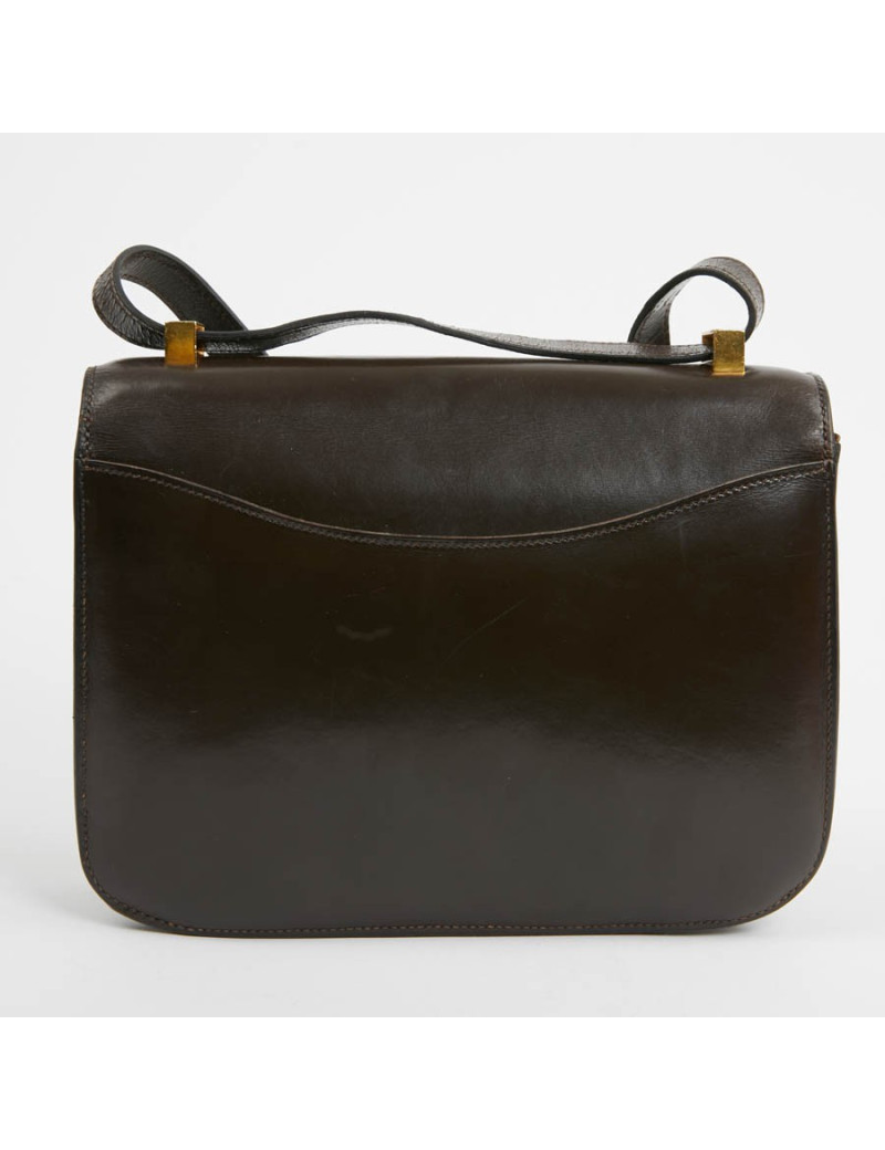 Constance marron HERMES cuir box