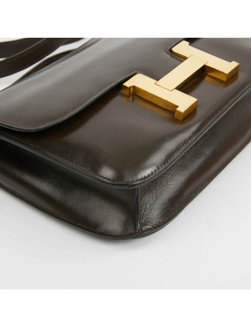 Constance marron HERMES cuir box