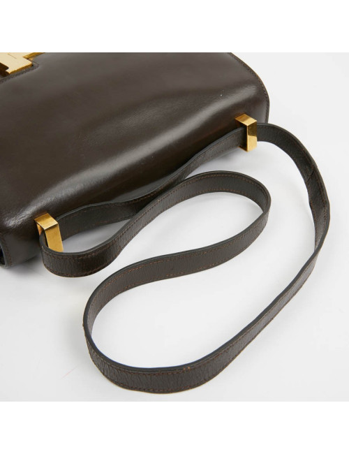 Constance marron HERMES cuir box