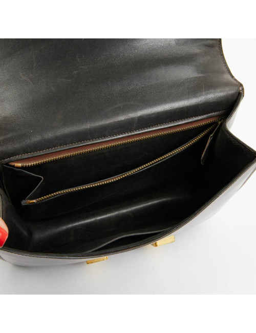 Constance marron HERMES cuir box